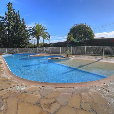 Cozy Air-conditioned T2 'le Mandarin' With Pool And Parking Lägenhet Antibes
